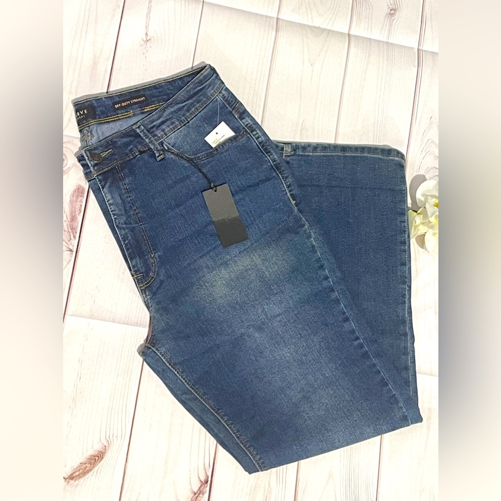 Curve Appel Off-duty Straight Jeans